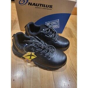 Nautilus Safety Footwear Womens Spark Composite Toe Oxford Shoe Black Size 6.5 M